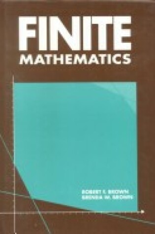 Cover of Finite Mathematics