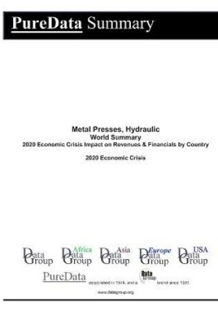 Cover of Metal Presses, Hydraulic World Summary