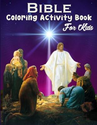 Book cover for Bible Coloring Activity Book for Kids