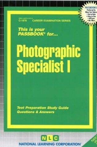 Cover of Photographic Specialist I