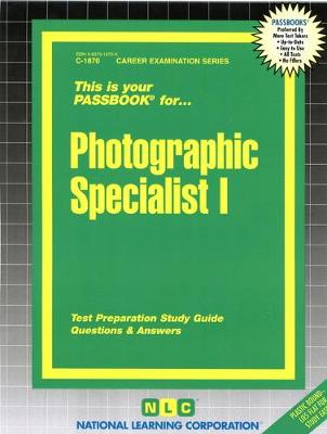 Book cover for Photographic Specialist I