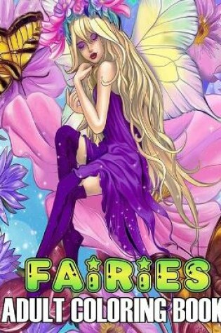 Cover of Fairies Adult Coloring Book