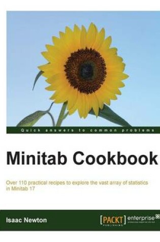 Cover of Minitab Cookbook