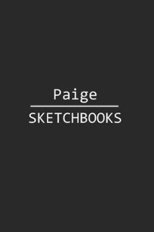 Cover of Paige Sketchbook