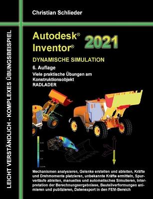 Book cover for Autodesk Inventor 2021 - Dynamische Simulation