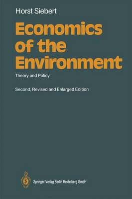 Book cover for Economics of the Environment