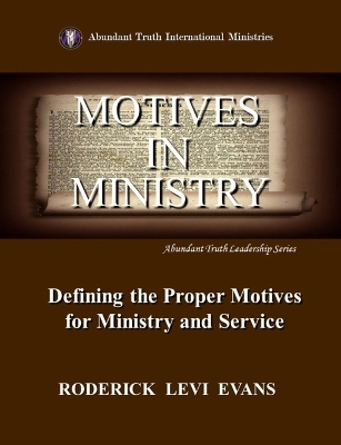 Book cover for Motives in Ministry