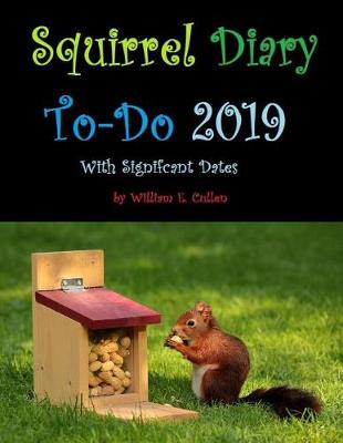 Book cover for Squirrel Diary To-Do 2019