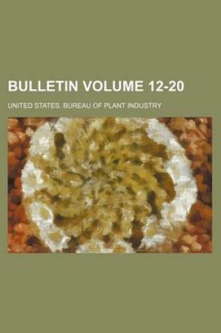 Cover of Bulletin Volume 12-20