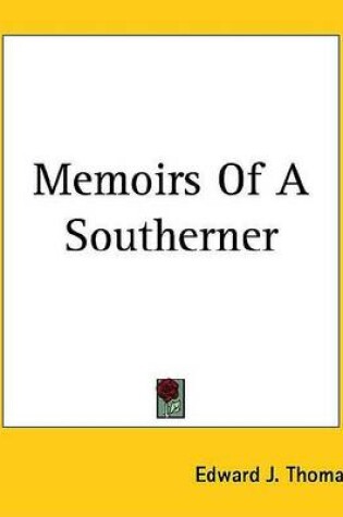 Cover of Memoirs of a Southerner