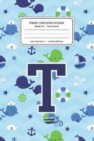 Cover of Primary Composition Notebook Grades K-2 Story Journal T