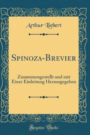 Cover of Spinoza-Brevier