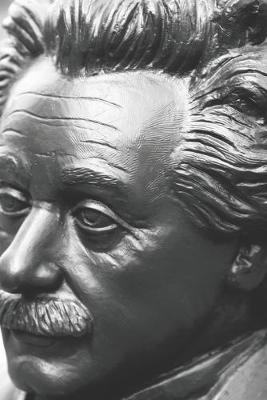 Book cover for Statue of Albert Einstein - Blank Lined Notebook