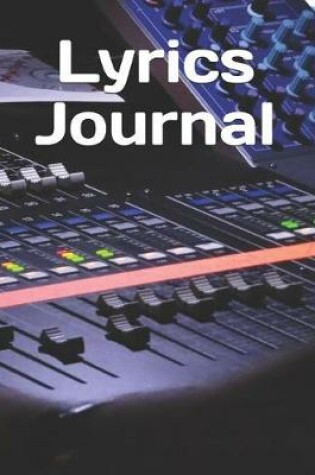 Cover of Lyrics Journal