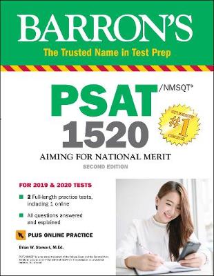 Book cover for PSAT/NMSQT 1520 with Online Test