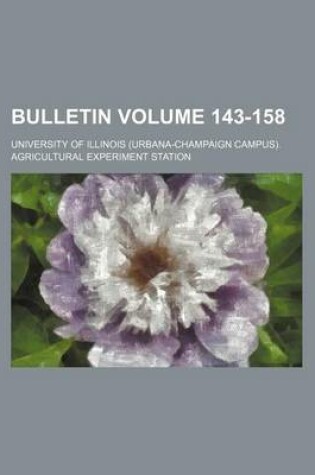 Cover of Bulletin Volume 143-158