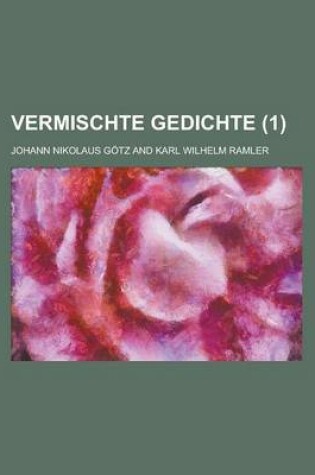 Cover of Vermischte Gedichte (1 )
