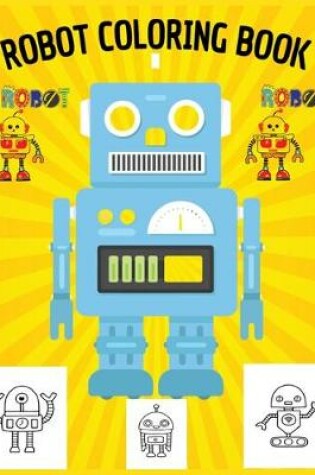 Cover of Robot Coloring Book