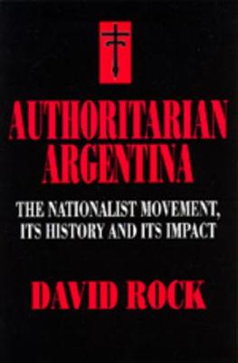 Book cover for Authoritarian Argentina