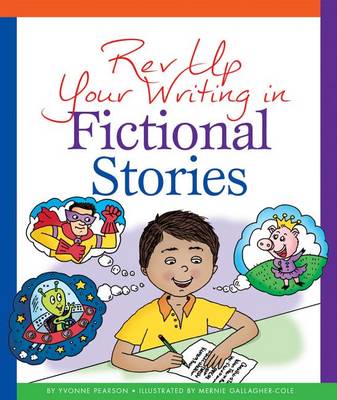 Book cover for REV Up Your Writing in Fictional Stories