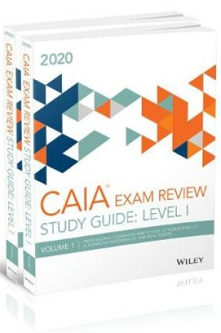 Cover of Wiley Study Guide for March 2020 Level l CAIA Exam