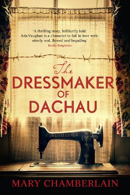 Book cover for The Dressmaker of Dachau