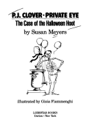 Book cover for Meyers Susan : Pj Clover Halloween