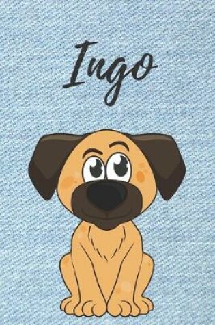 Cover of Ingo Notizbuch Hunde / Notiz-Buch / Notizheft / Malbuch / Kritzelbuch / Tagebuch / Journal / DIN A5 / Geschenke