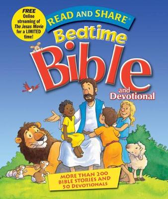 Book cover for Read and Share Bedtime Bible and Devotional