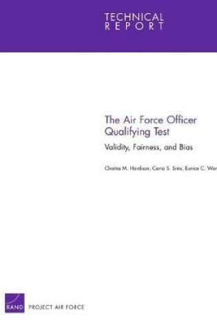 Cover of The Air Force Officer Qualifying Test