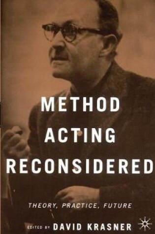 Cover of Method Acting Reconsidered