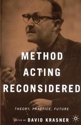 Book cover for Method Acting Reconsidered