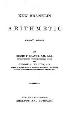 Cover of New Franklin arithmetic. First book