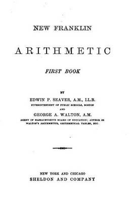 Book cover for New Franklin arithmetic. First book