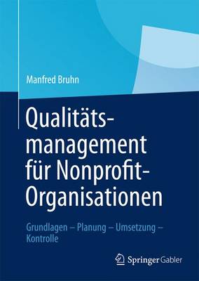 Book cover for Qualitatsmanagement Fur Nonprofit-Organisationen