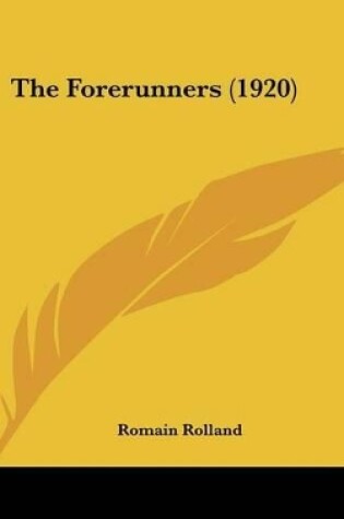 Cover of The Forerunners (1920)