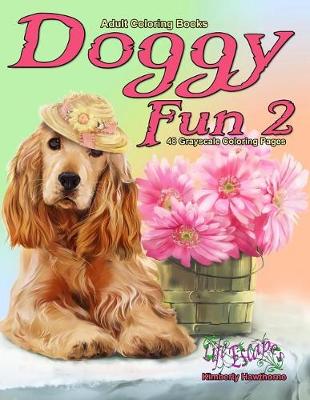 Book cover for Adult Coloring Books Doggy Fun 2