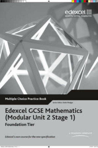 Cover of Edexcel GCSE Maths Modular Foundation Multiple Choice Pack