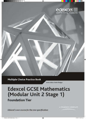 Book cover for Edexcel GCSE Maths Modular Foundation Multiple Choice Pack