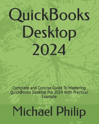 Book cover for QuickBooks Desktop 2024