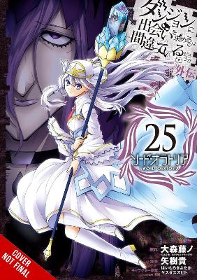 Book cover for Is It Wrong to Try to Pick Up Girls in a Dungeon? On the Side: Sword Oratoria, Vol. 25 (manga)