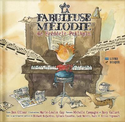 Book cover for La Fabuleuse mélodie de Frédéric Petitpin