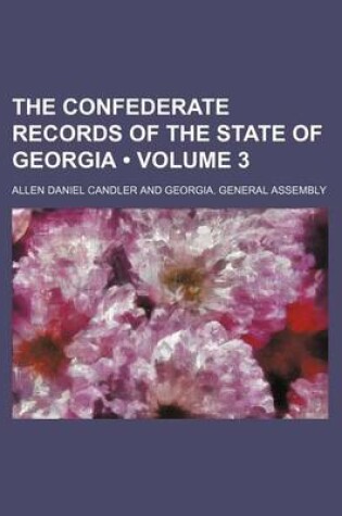 Cover of The Confederate Records of the State of Georgia (Volume 3)