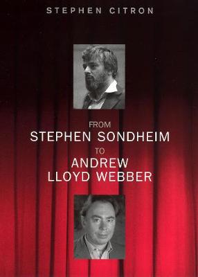 Book cover for Sondheim And Lloyd Webber