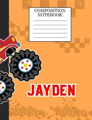 Book cover for Composition Notebook Jayden