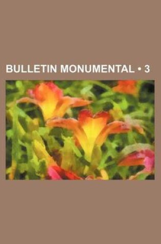 Cover of Bulletin Monumental (3)