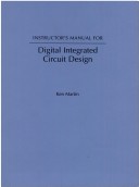 Book cover for Instructor's Manual for "Digital Integrated Circuit Design"