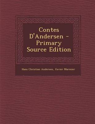 Book cover for Contes d'Andersen - Primary Source Edition