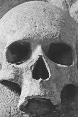 Book cover for Skeleton Skull Gothic Notebook