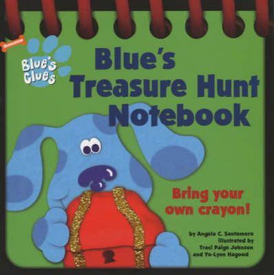 Book cover for Blue's Treasure Hunt Notebook